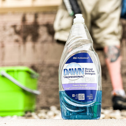 Dawn Dish Detergent In Use