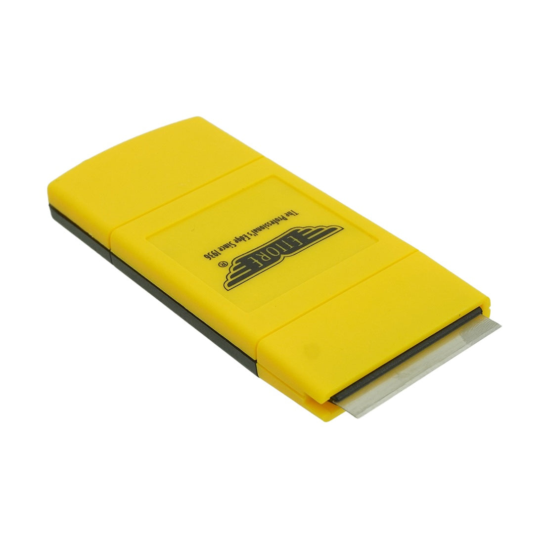 Ettore Plastic Pocket Scraper - 1.5 Inch Top Angle View