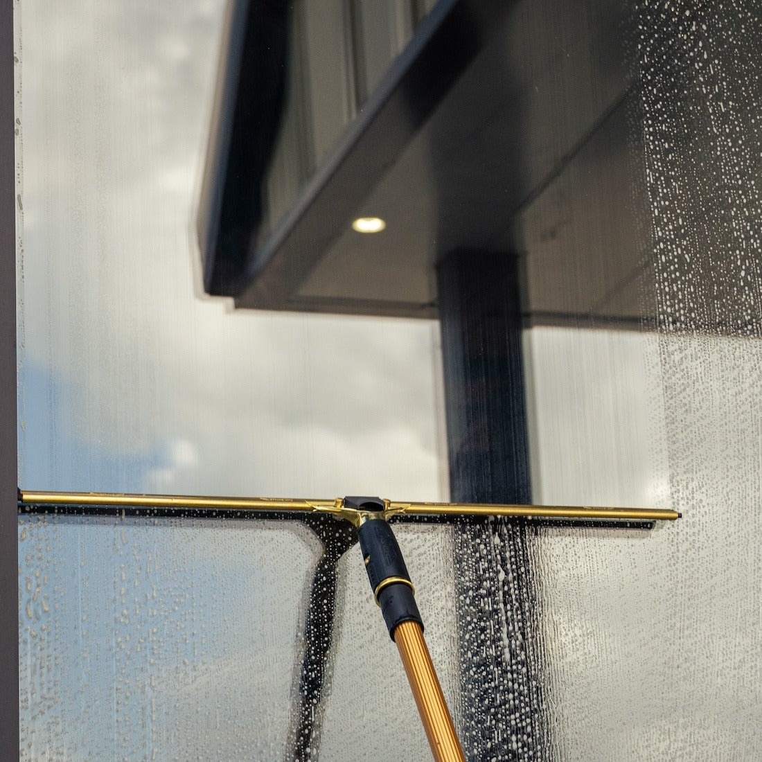 Complete Ettore Squeegees Brass on Glass