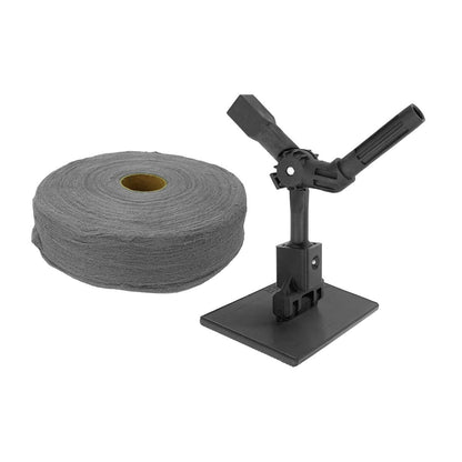 Hinge Mag Scrubber With Adapter and steel wool View