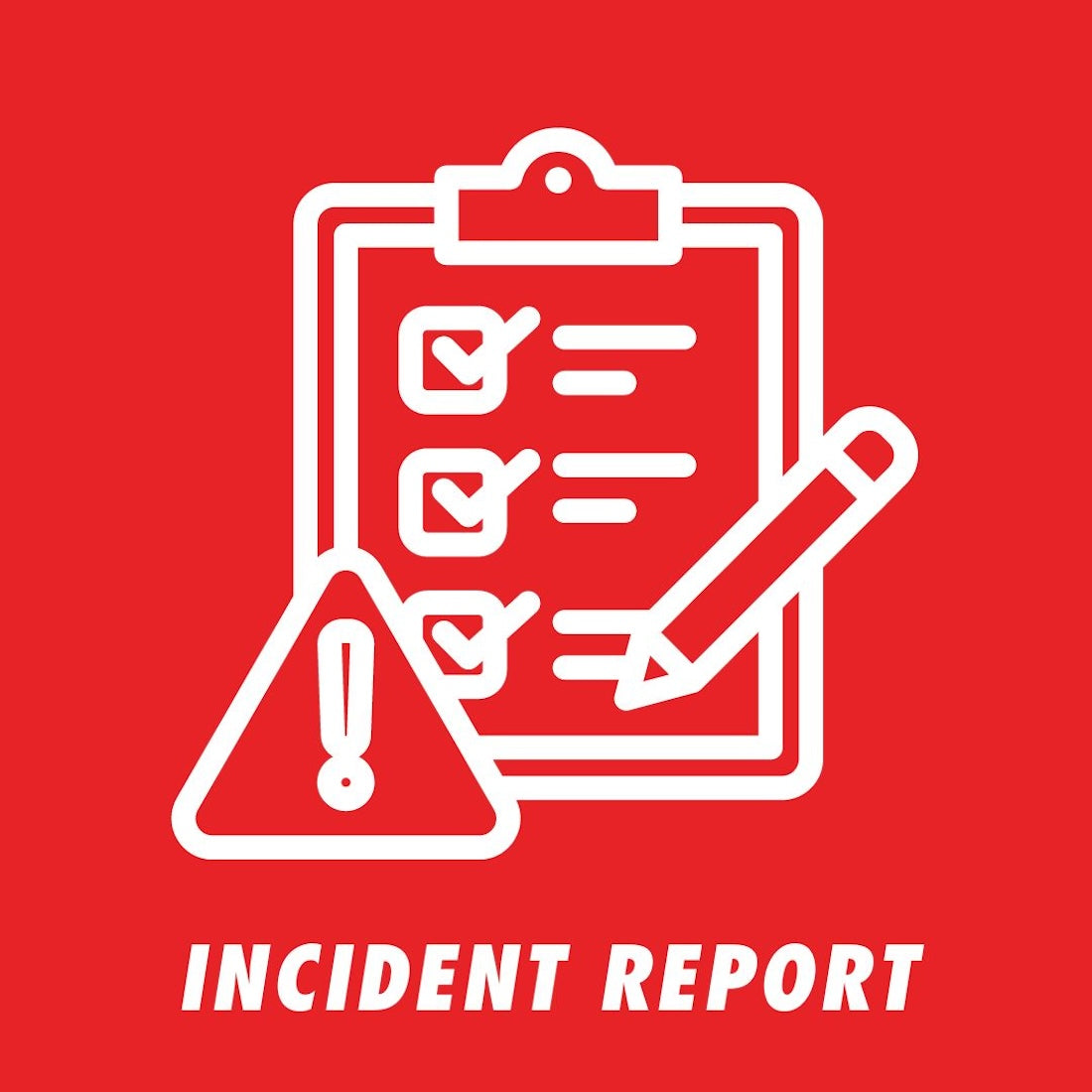 Incident Report Download Main View