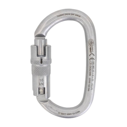 KONG Carbon Carabiner - Ovalone Autoblock ANSI Bottom View