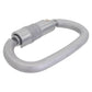 KONG Carbon Carabiner - Ovalone Twist Lock ANSI Left Side View