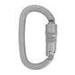 KONG Carbon Carabiner - Ovalone Twist Lock ANSI Front View