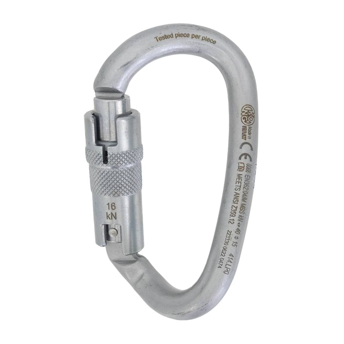 KONG DNA Carabiner - Ovalone Autoblock ANSI Back View
