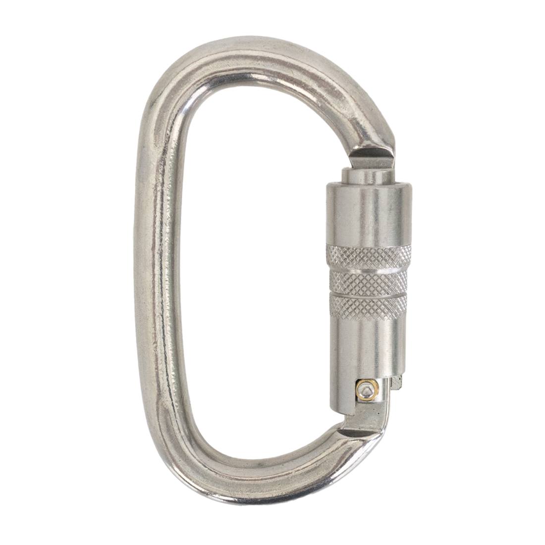 KONG Inox Carabiner - Ovalone Twist Lock ANSI Front View