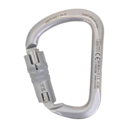 KONG XL Carbon Steel Carabiner - Twist Lock ANSI Bottom View