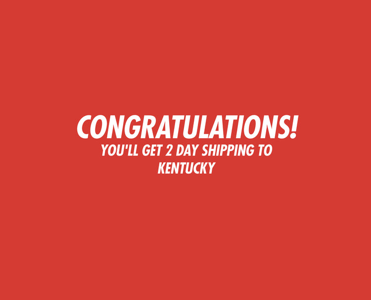 Congratulations Kentucky Residents! You'll get 2 day shipping on your Window Cleaning Supplies.