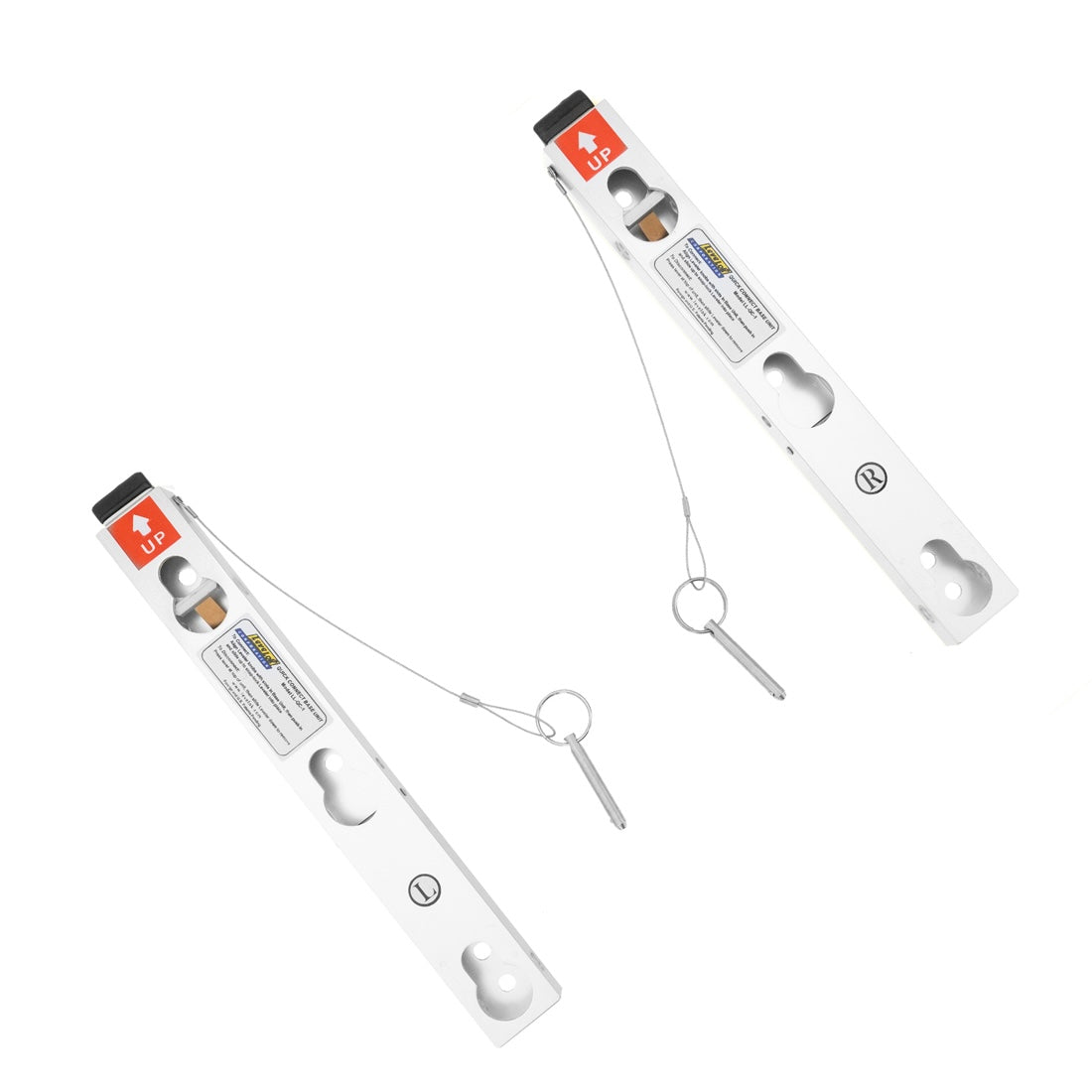 LeveLok Ladder Levelers Quick Connect Base Unit Key View