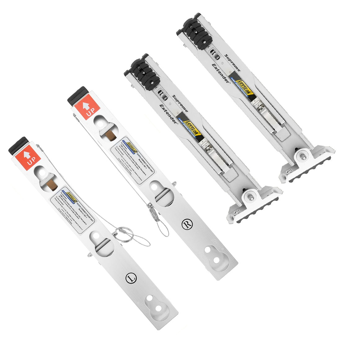 LeveLok Ladder Leveler Supreme Quick Connect Kit Pair View