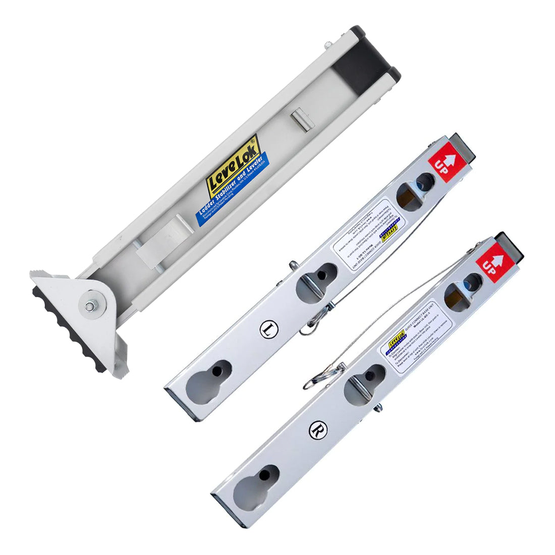LeveLok Quick Connect Ladder Leveler | Ladder Safety | WCR ...