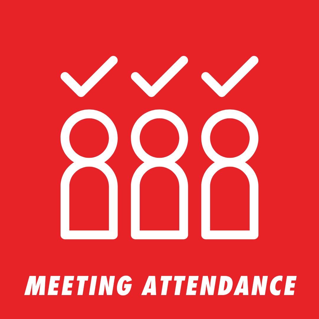 Meeting Attendance Download Icon