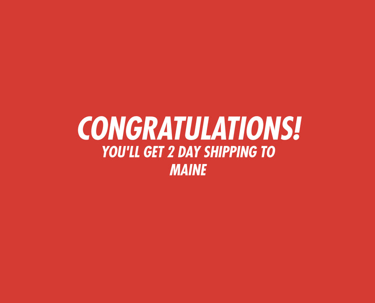 Congratulations Main Residents! You'll get 2 day shipping on your Window Cleaning Supplies.