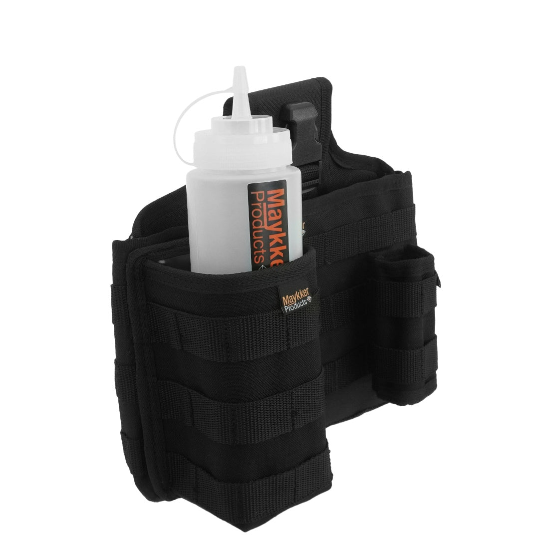 Maykker Covert Trio Smart Bag Set Angle with Bottle View