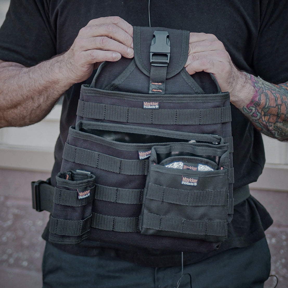 Maykker Mission Ready Smart Bag Set Lifestyle View