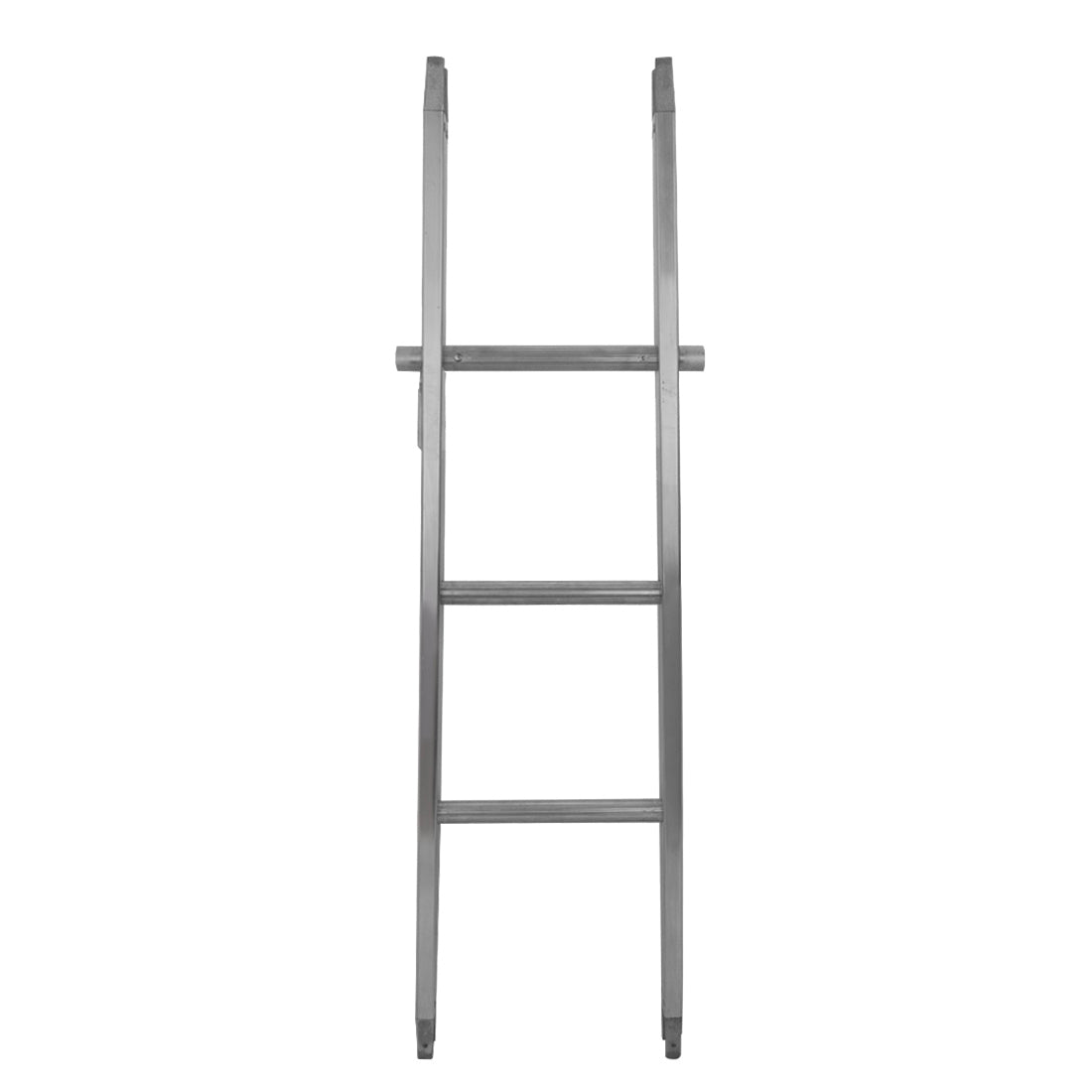 Metallic Ladder Aluminum Center Section - 4 Foot Front View