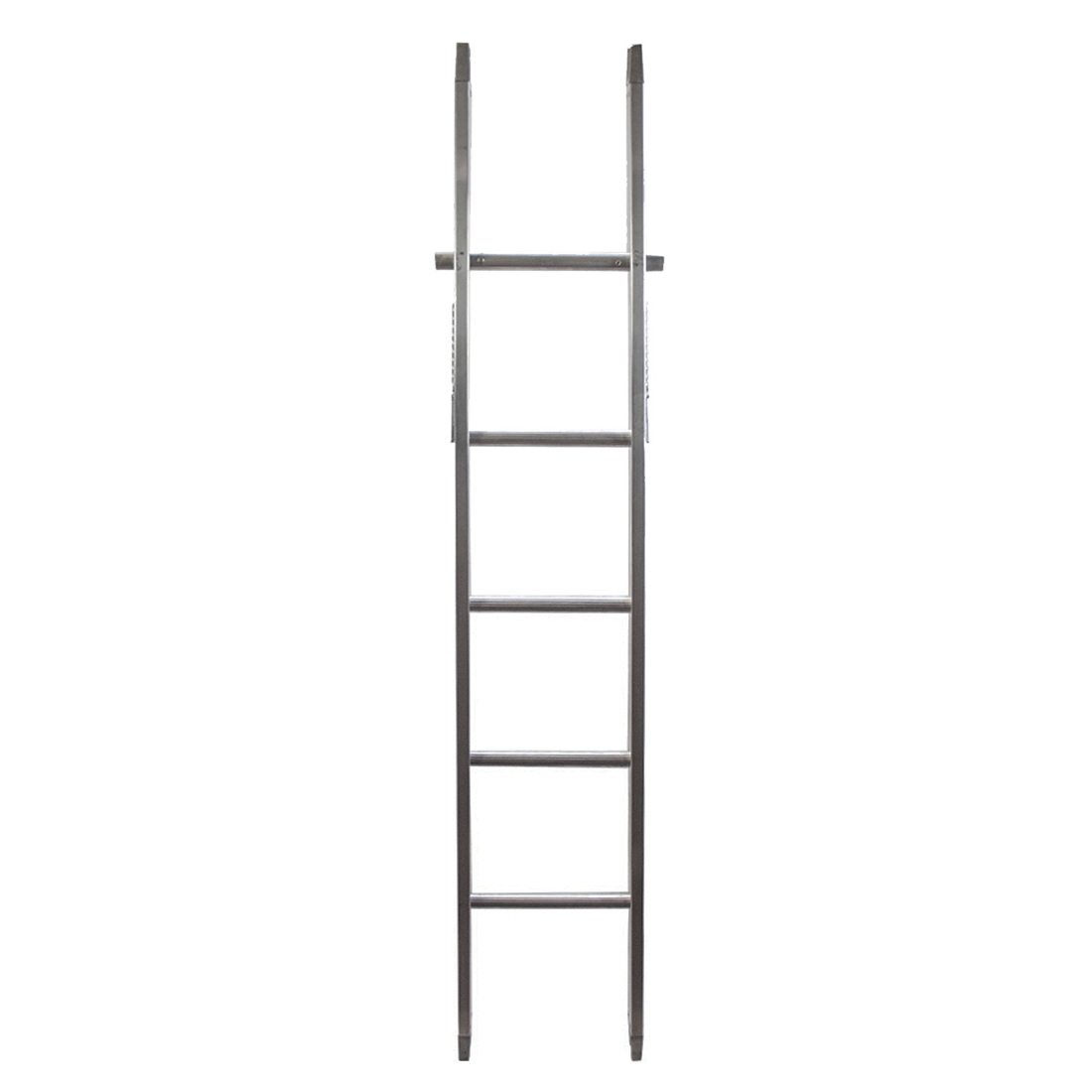 Metallic Ladder Aluminum Center Section - 6 Foot - Front View