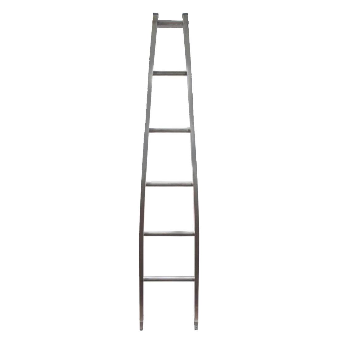 Metallic Ladder Aluminum Open Top Section - 6 Foot Main View