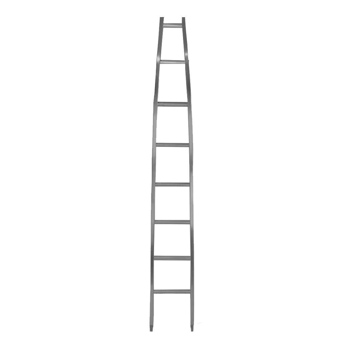 Metallic Ladder Aluminum Open Top Section - 8 Foot Main View