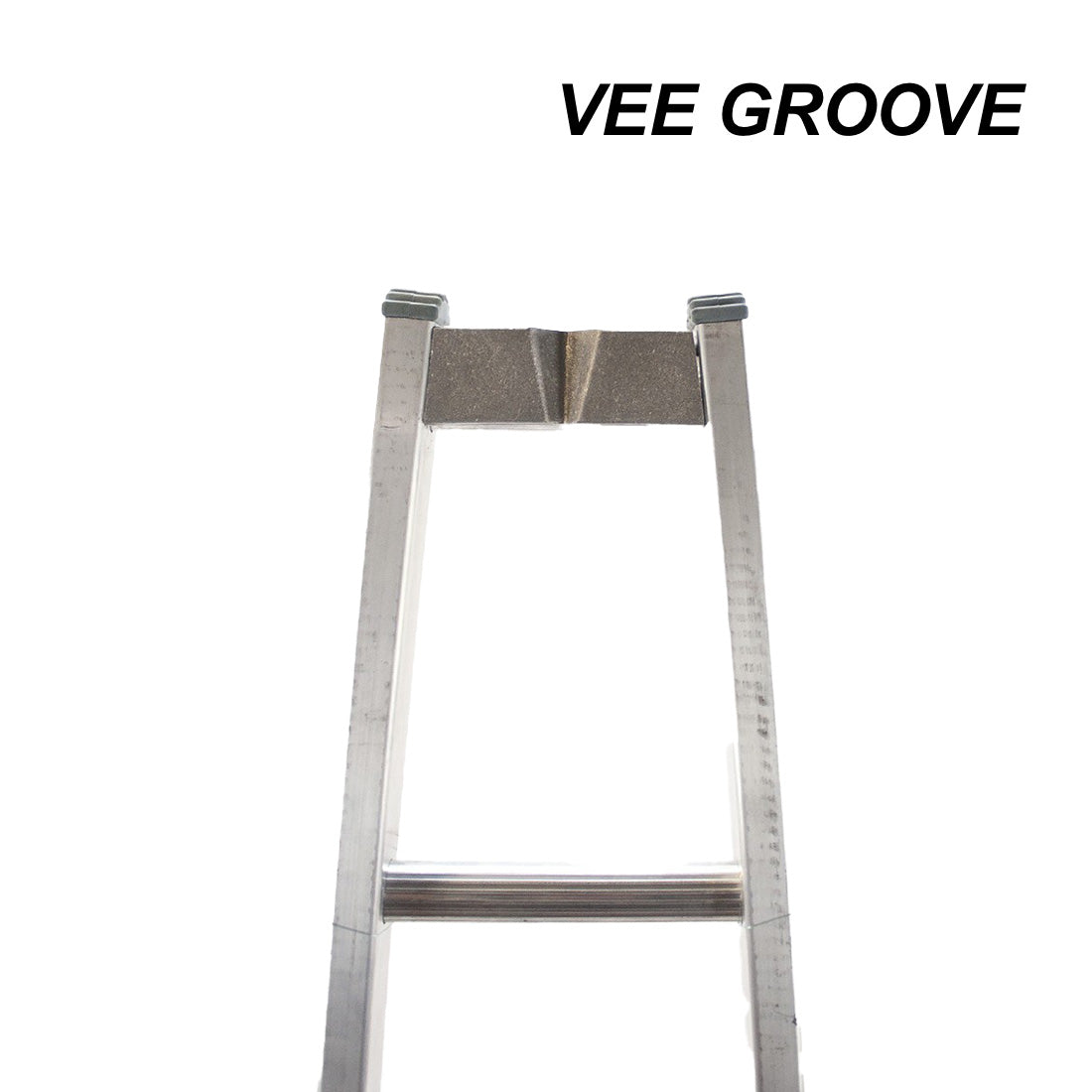 Metallic Ladder Un-Loaded Kit - 16 Foot Vee Groove View