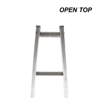 Metallic Ladder Un-Loaded Kit - 16 Foot Open Top View
