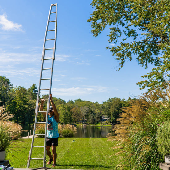 Metallic Ladder Loaded Kits In Use