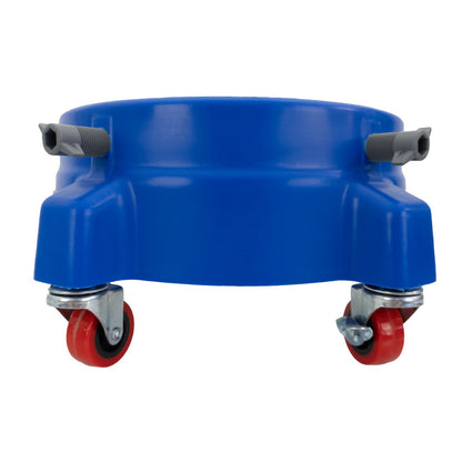NICE Bucket Dolly with Casters Blue View