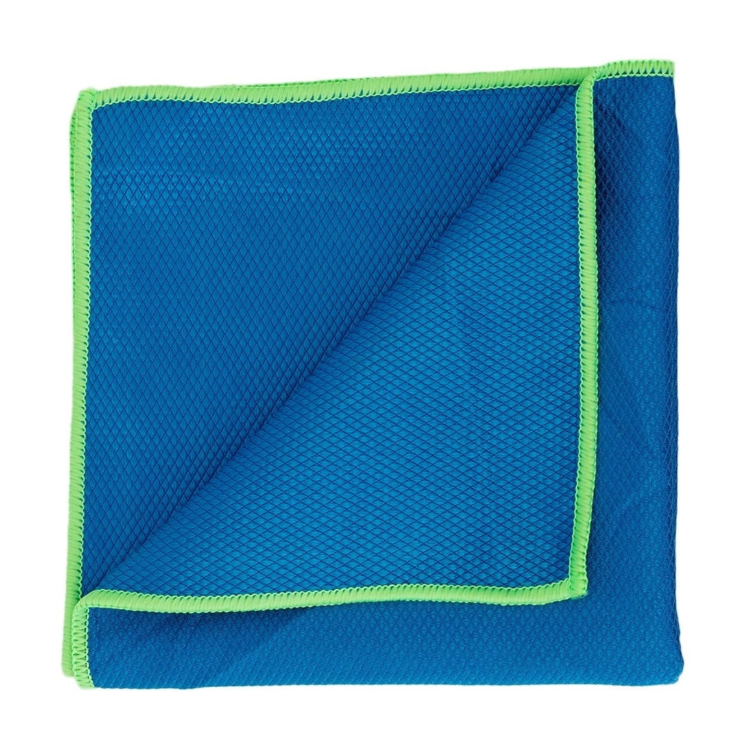 NICE Fish Scale Towel Blue View