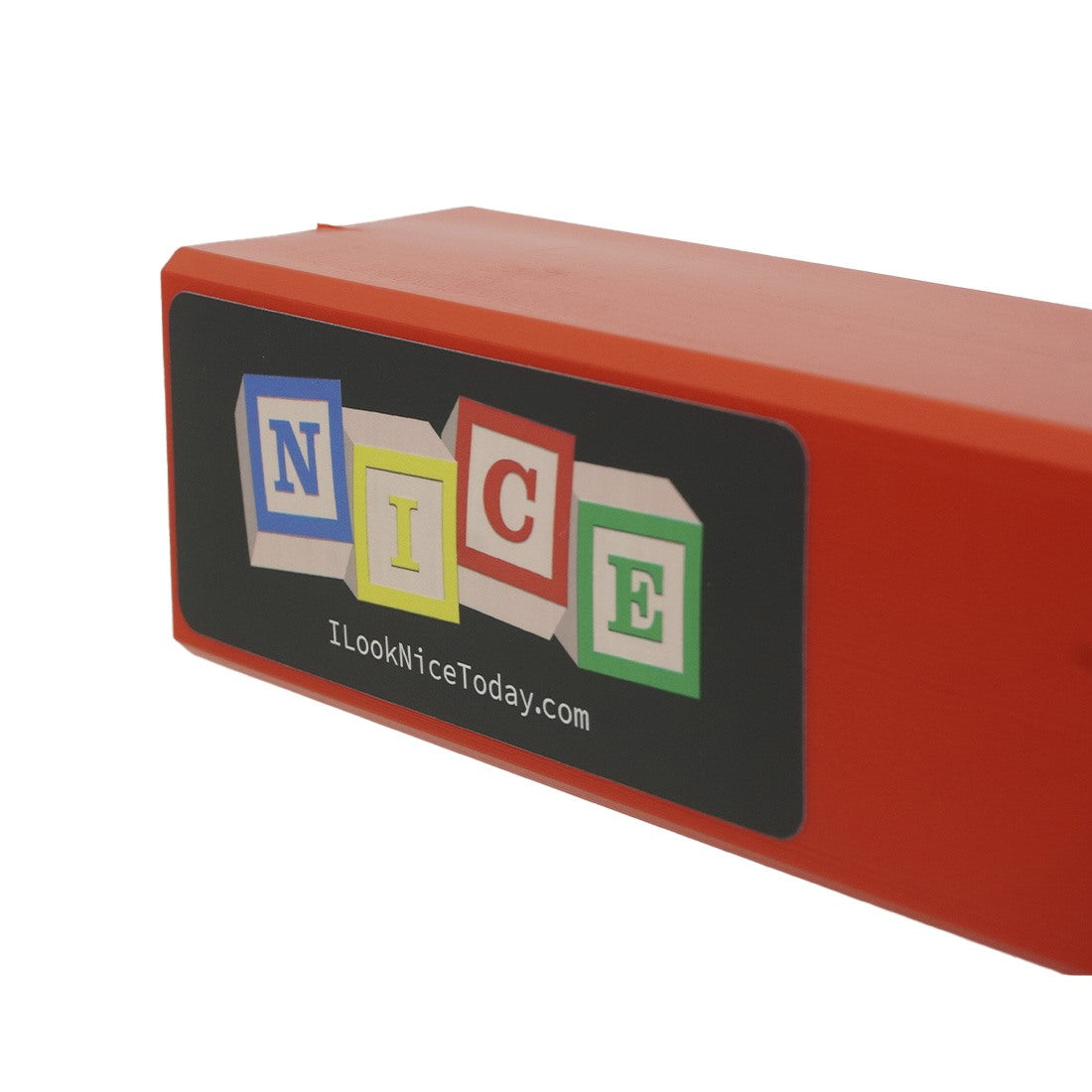 NICE Squeegee Rubber Container - Red Logo View