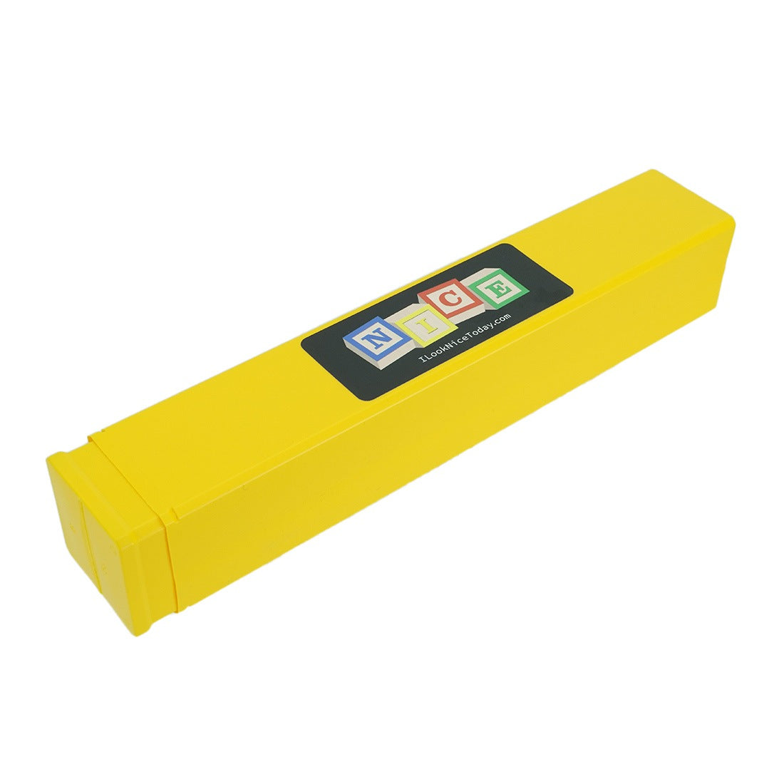 NICE Squeegee Rubber Container Yellow Angle View