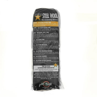 NICE Steel Wool - 16 Piece Bag Packaging Back View