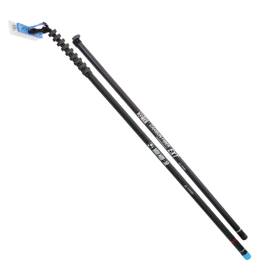 PWP High Mod Carbon Fiber Water Fed Pole 52 Foot