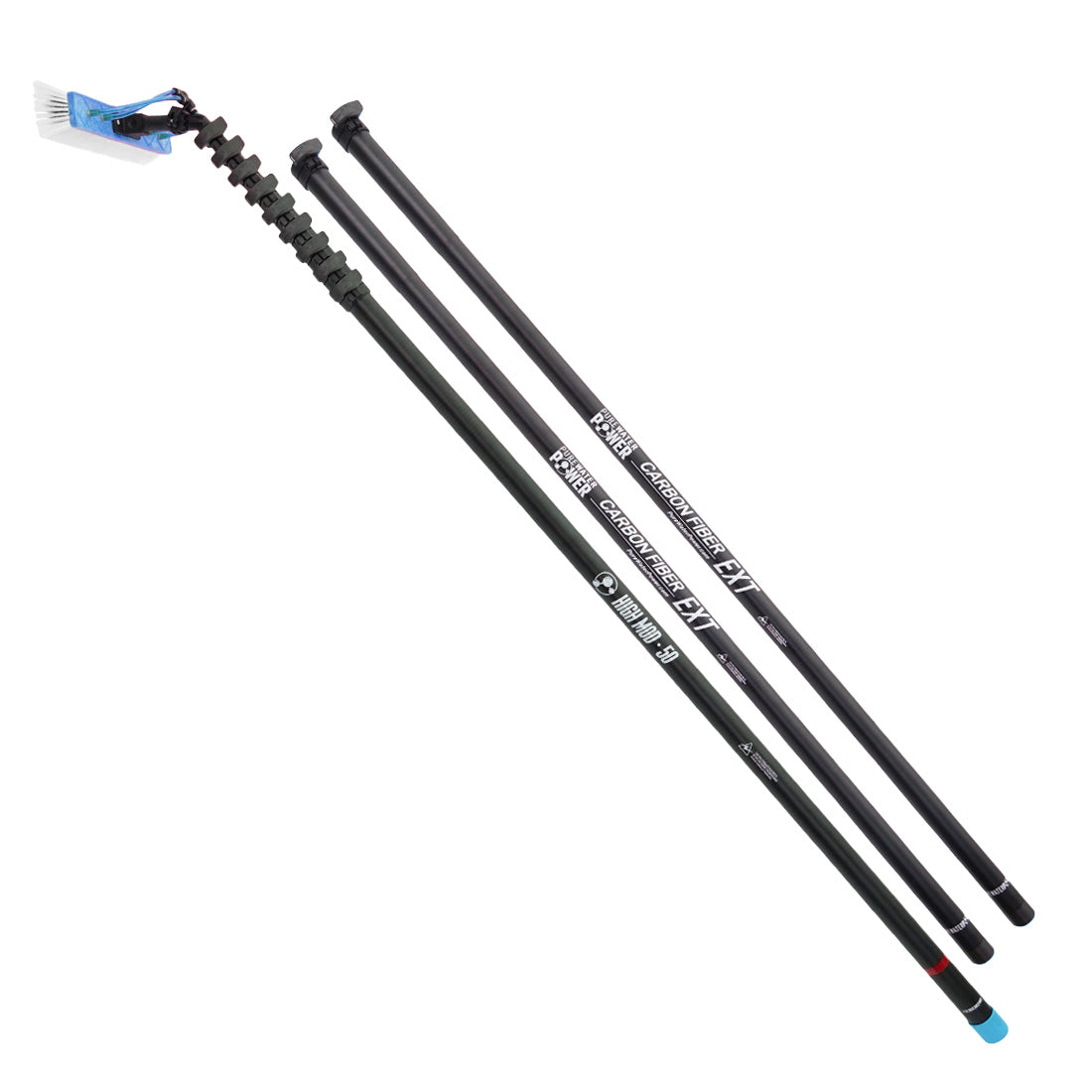 PWP High Mod Carbon Fiber Water Fed Pole 57 View