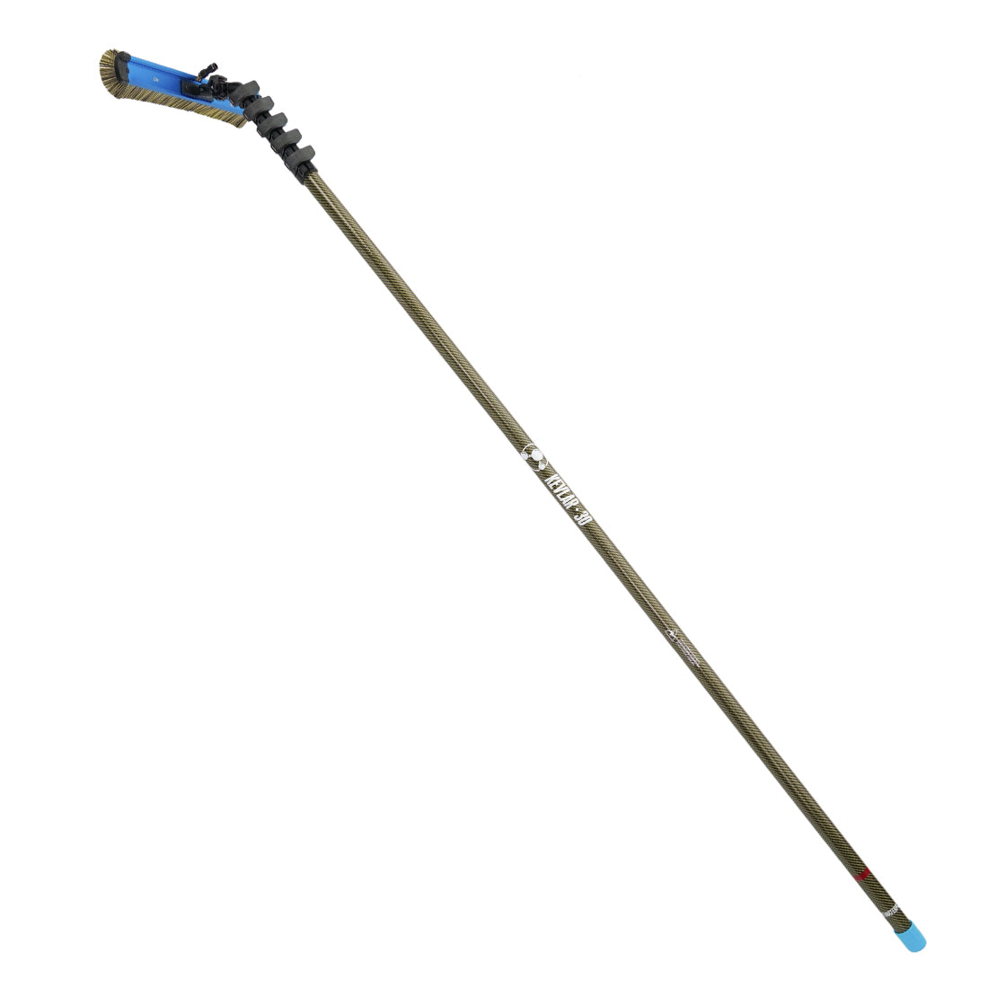 PWP Kevlar Water Fed Pole 30 foot 18 Inch Brush View