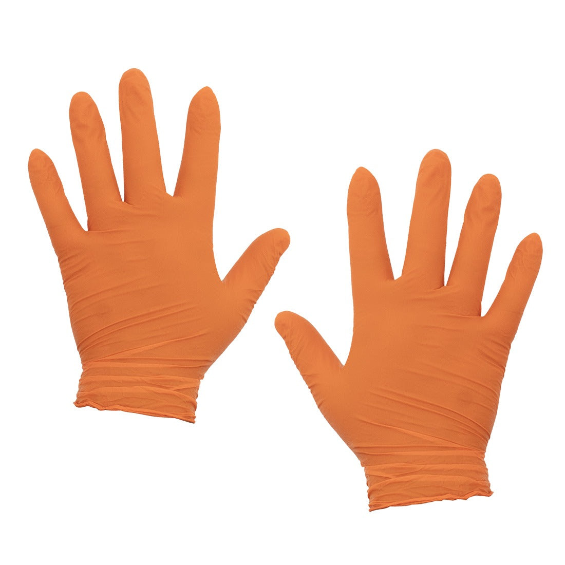 Tronex 9158 Nitrile Powder Free Disposable Gloves - Orange XL Product View