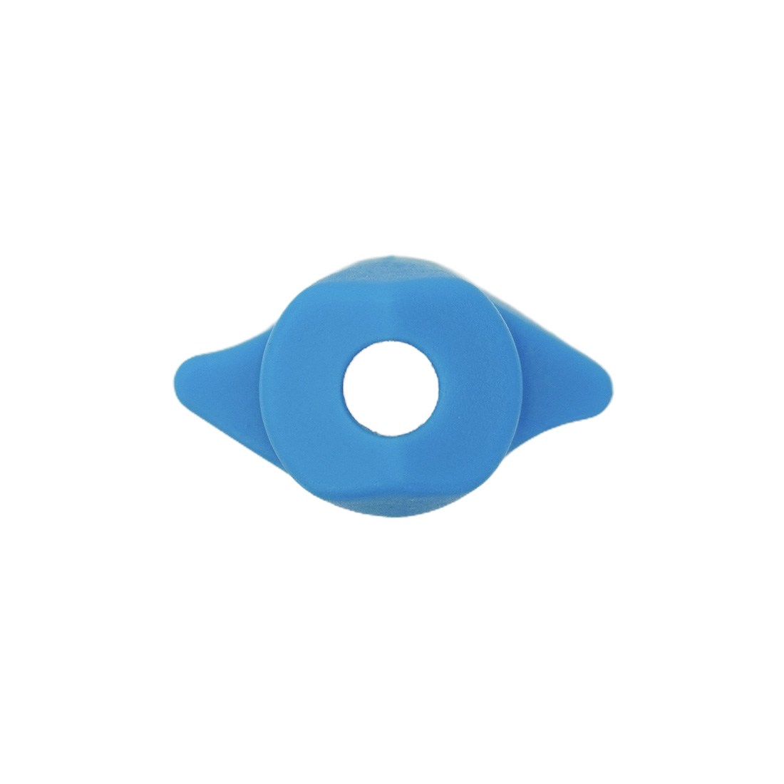 PWP V4 Clamp Nut - Blue - Bottom View