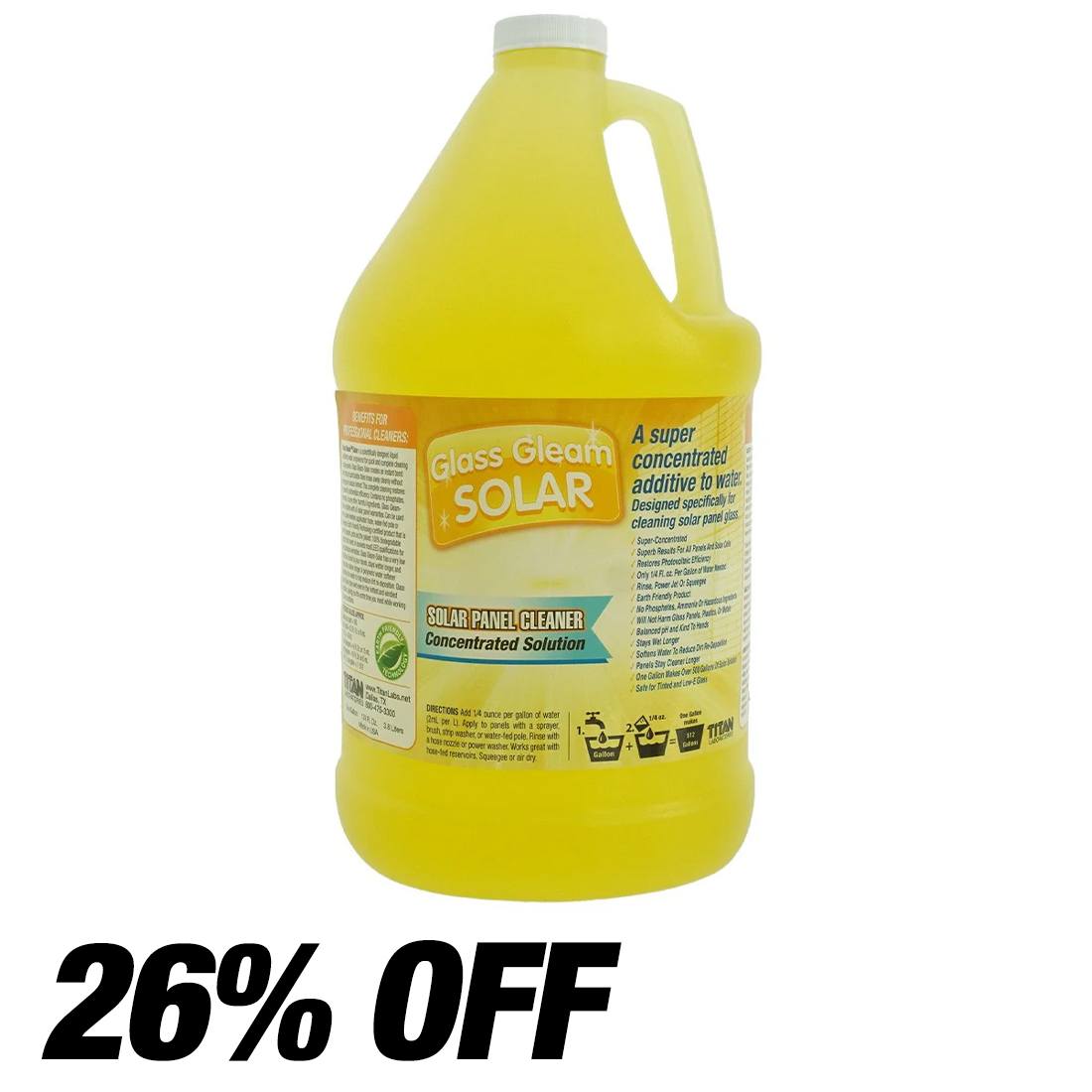 Titan Glass Gleam Solar | Solar Panel Cleaning | Shop WCR