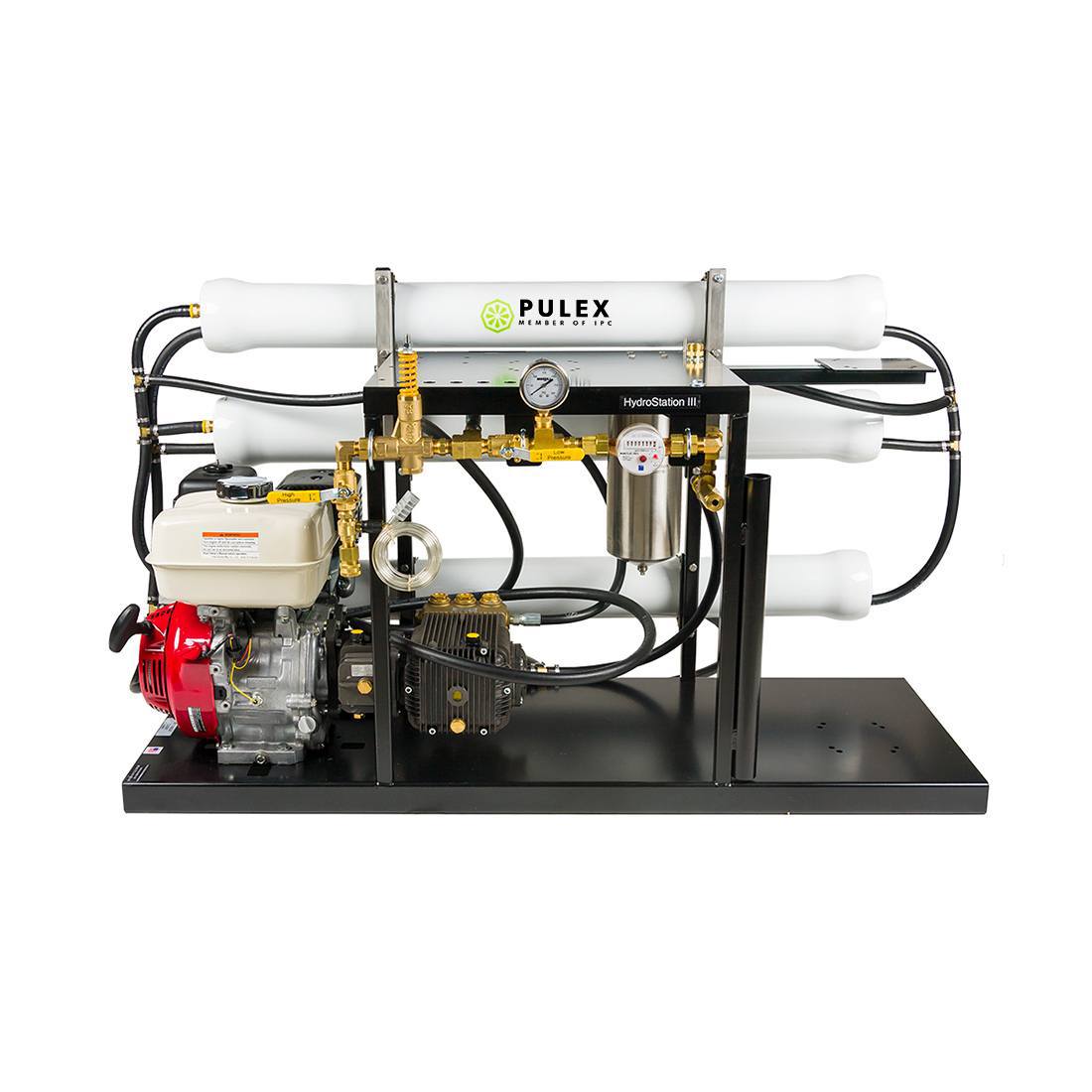 Pulex Hydro Station Triple RO with Gasoline Engine and Pump - Main Product View
