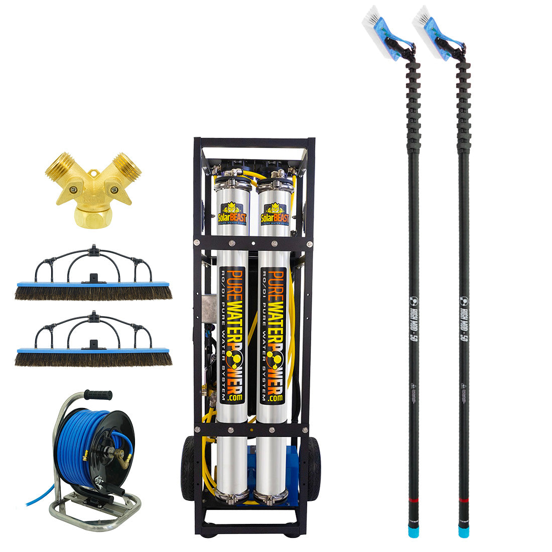 Pure Water Power Solar Kit 50' Dual User View