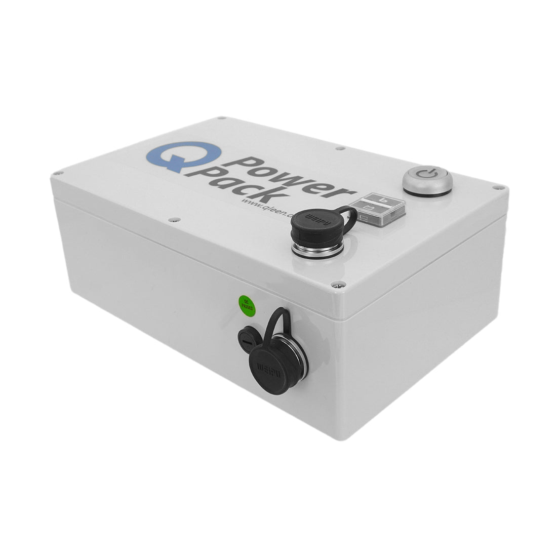 QLEEN Replacement Battery Side Angle View