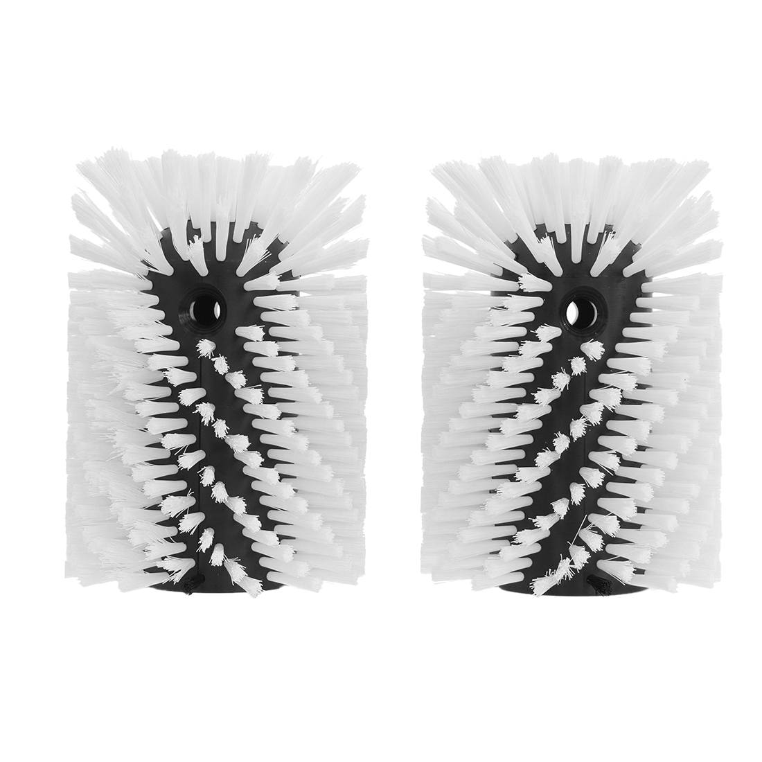 QLEEN Classic Replacement Brush Glass Side by Side View