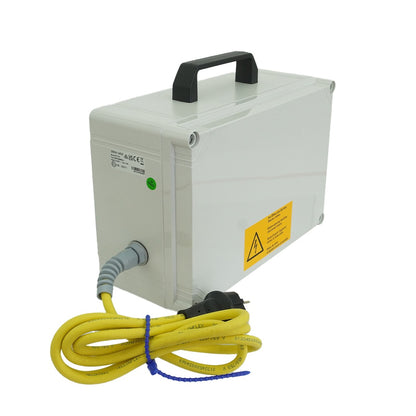 QLEEN External Power Supply with Adapter Angle View