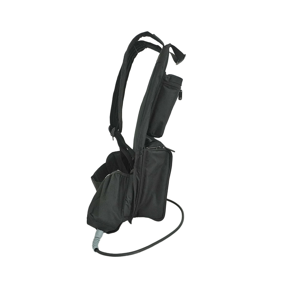 QLEEN Backpack with Adapter Side View