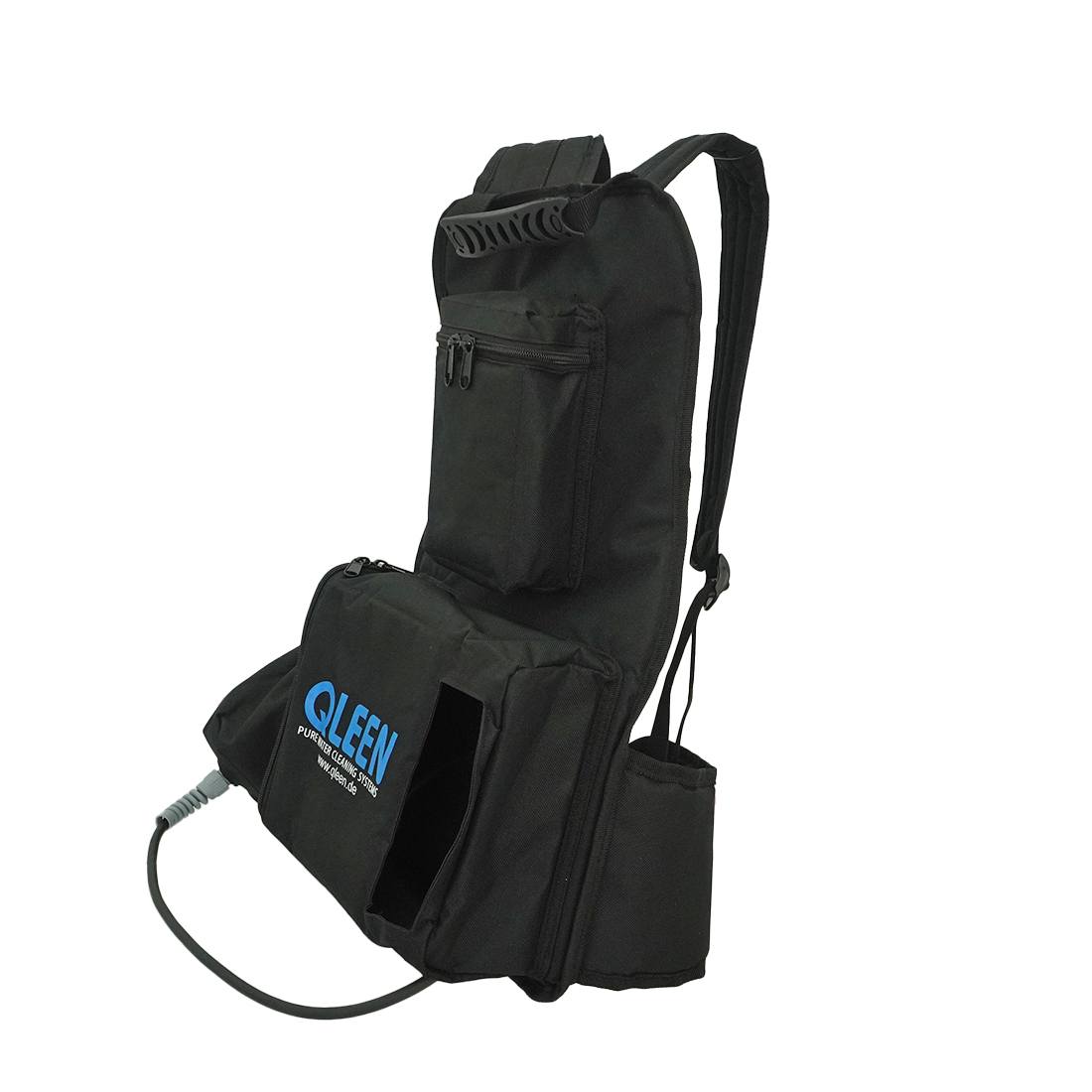 QLEEN Backpack with Adapter Right Angle View