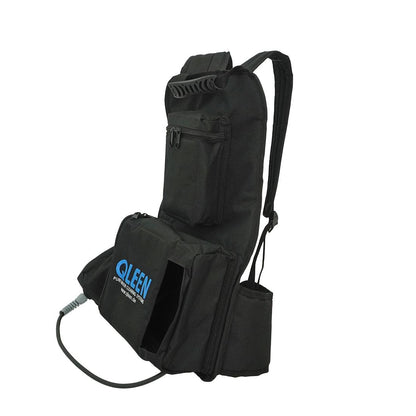 QLEEN Backpack with Adapter Right Angle View
