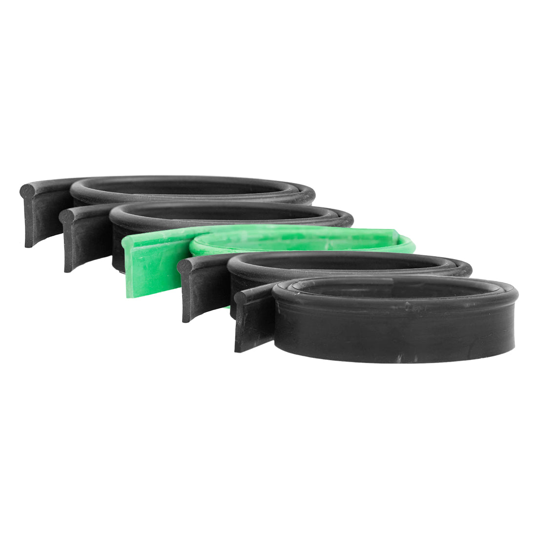 Round Top Sampler Pack | Squeegee Rubber | WCR – WindowCleaner.com