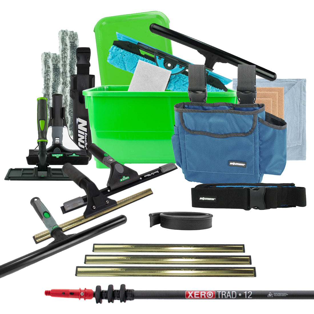 SteveO's Ultimate Window Cleaning Kit - Complete Kit View