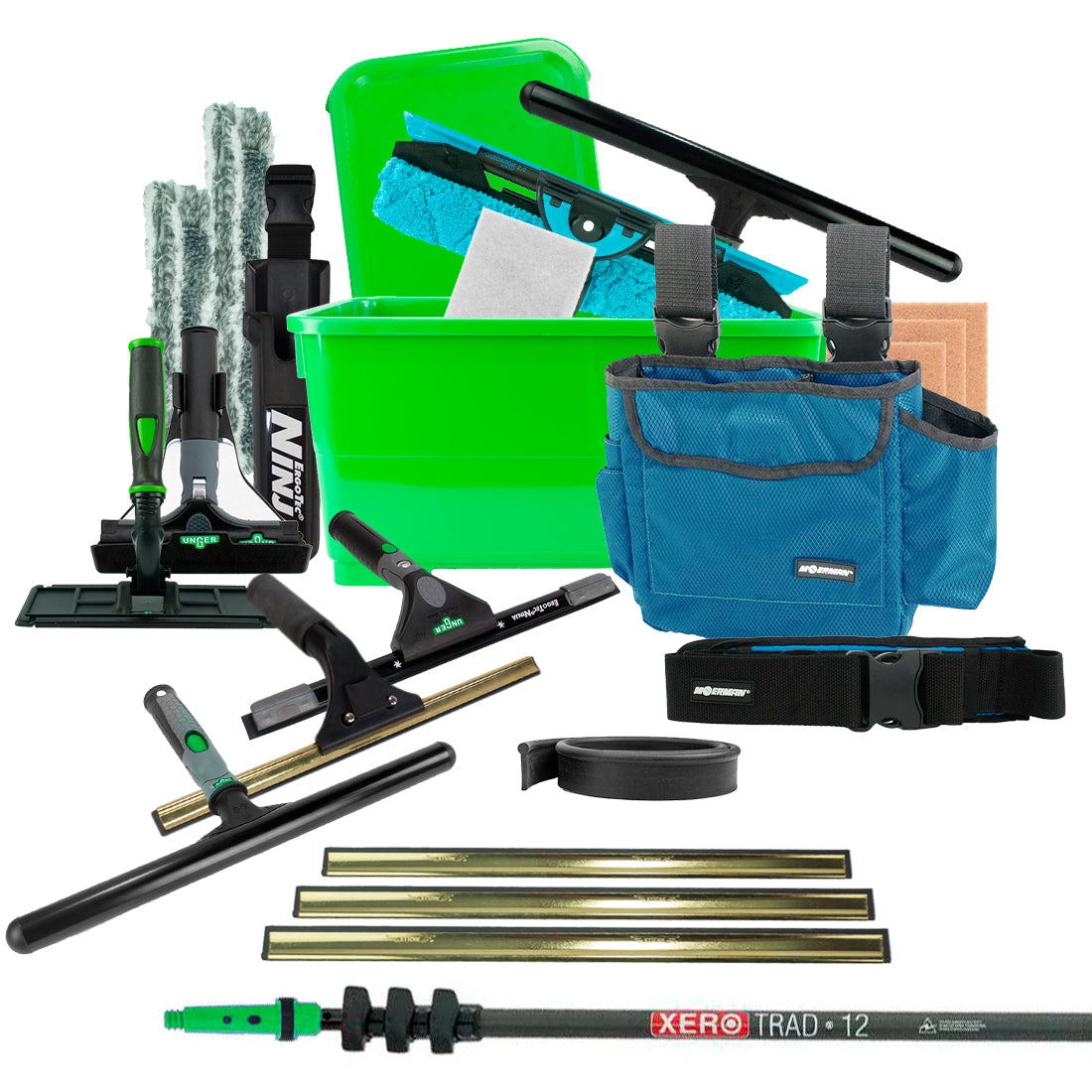 SteveO's Ultimate Window Cleaning Kit - Complete Kit View