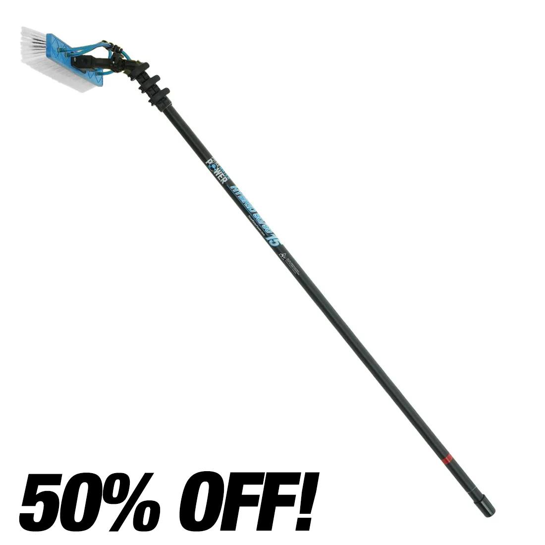 PWP Hybrid Water Fed Pole 15 Sale View