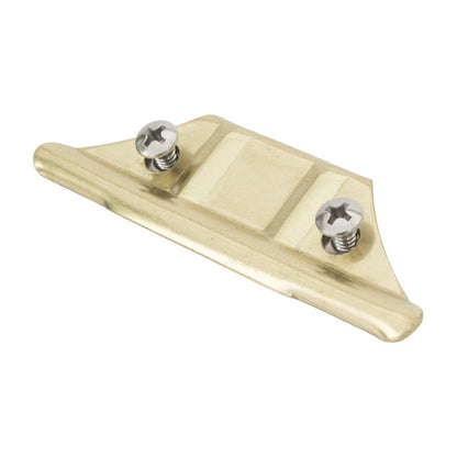 Sorbo Replacement Lower Jaw & Screw Set Standard Brass Left Angle View